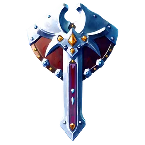 Mystic Sword And Shield Png 65 PNG image