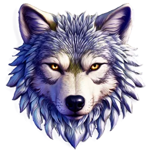 Mystic Wolf Face Symbol PNG Gbs22 PNG