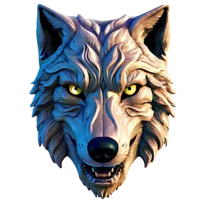 Mystic Wolf Face Symbol PNG Jcj51 PNG