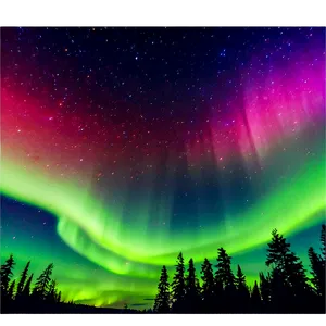Mystical Aurora Borealis Sky PNG 06242024 PNG