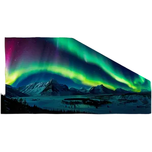 Mystical Aurora Borealis Sky PNG 48 PNG