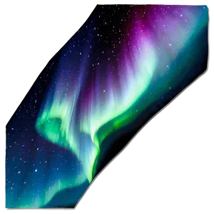 Mystical Aurora Borealis Sky PNG Gvf9 PNG