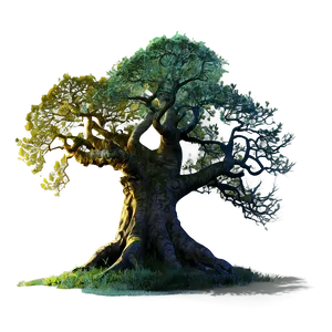 Mystical Big Tree At Night PNG 54 PNG