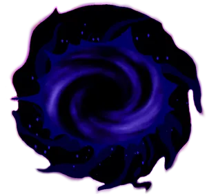 Mystical Blue Portal PNG image