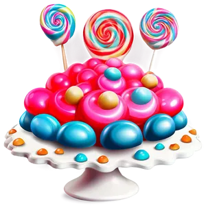 Mystical Candyland Night PNG Oxw