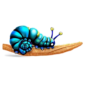 Mystical Caterpillar Fantasy PNG 45 PNG