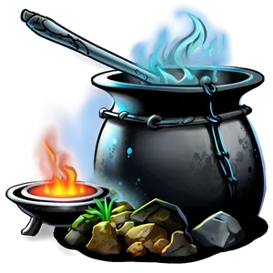 Mystical Cauldron Png 41 PNG image