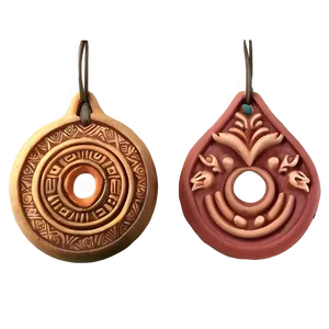 Mystical Clay Amulets PNG 06212024 PNG