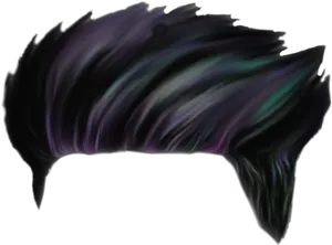 Mystical_ Colors_ Hairstyle_ P N G PNG image