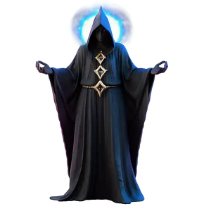 Mystical Dark Magic Figure PNG Egb77