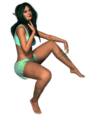 Mystical_ Elf_ Fantasy_ Render