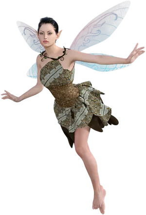 Mystical Fairy Floating