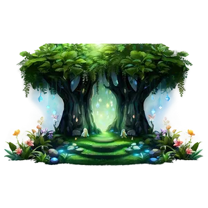 Mystical Fairy Forest PNG 27