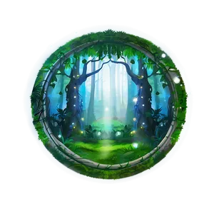 Mystical Fairy Forest PNG Sbf