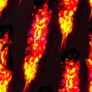 Mystical Fire Effect PNG Bii