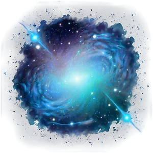 Mystical Galaxy Stars Composition PNG 06252024