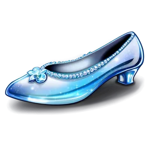 Mystical Glass Slipper Art PNG Vmr84 PNG