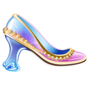 Mystical Glass Slipper Charm PNG Buc PNG