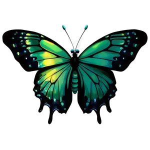 Mystical Green Butterfly PNG Ulj19 PNG