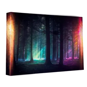 Mystical Light Leak Overlay PNG Rnd58 PNG