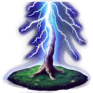 Mystical Lightning Power Png 04292024 PNG image