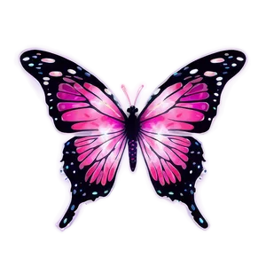 Mystical Pink Butterfly Aura PNG Gkk PNG