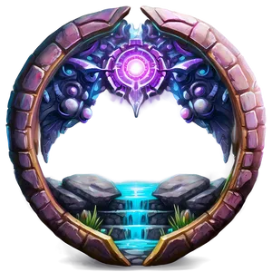 Mystical Portal Drawing Png Vsw PNG image