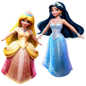 Mystical Princesses PNG Pvm