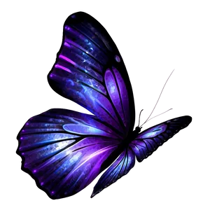 Mystical Purple Butterfly Png 05232024 PNG image