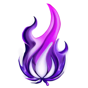 Mystical Purple Flames Png 06252024 PNG image