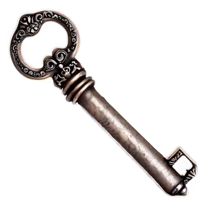 Mystical Skeleton Key Picture Png 06212024 PNG image