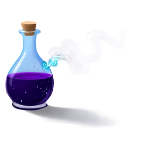 Mystical Smoking Potion PNG Yby PNG