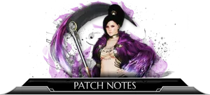 Mystical_ Sorceress_ Patch_ Notes_ Banner PNG image