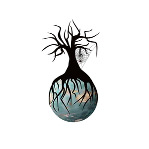 Mystical_ Tree_ Reflection_in_ Water_ Droplet