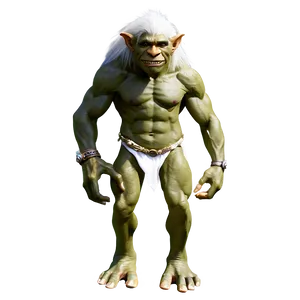 Mystical Troll Creature Png 05232024 PNG image