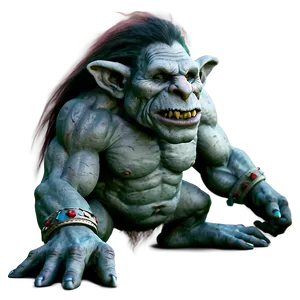 Mystical Troll Creature PNG 53