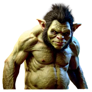 Mystical Troll Creature PNG Ifn