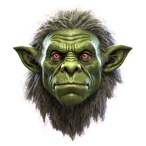 Mystical Troll Creature PNG Ovl