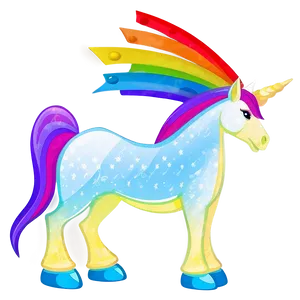 Mystical Unicorn Clipart Png Gfi57 PNG image