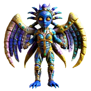 Mythical Alien Deity PNG 05032024