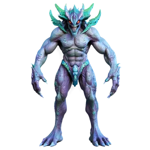 Mythical Alien Deity PNG Pgk