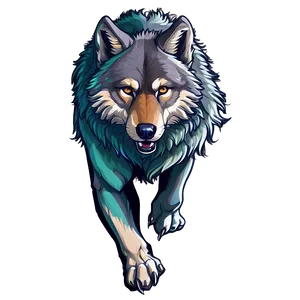 Mythical Alpha Wolf Design Png Kgd59 PNG image