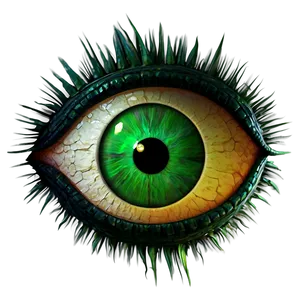 Mythical Creature Green Eye PNG Oqk69 PNG