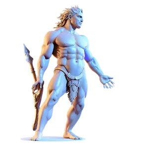 Mythical Figure Sketch PNG Veo PNG