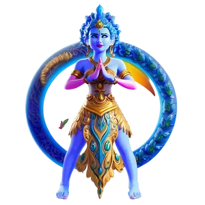 Mythical Goddess Presence PNG Urw51