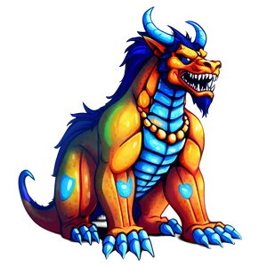 Mythical Oni Beast Png Vhs11 PNG image