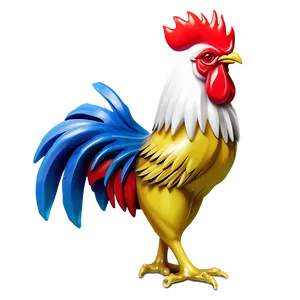 Mythical Rooster Figure PNG Gxf52