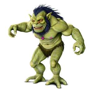Mythical Sea Troll PNG 05232024