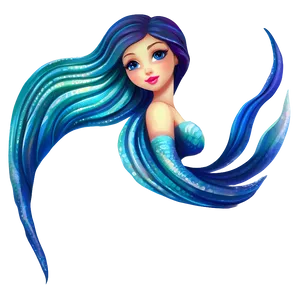 Mythical Siren Art Png Jpo PNG image