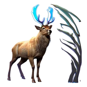 Mythical Stag PNG 06292024